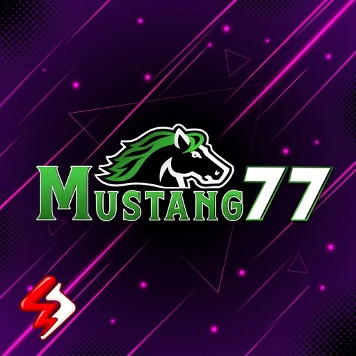 Layar panduan masuk akun mustang77 setelah APK terpasang di Android